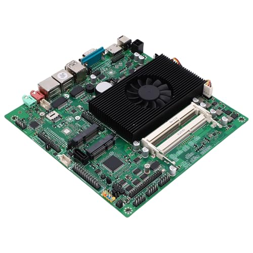 Bewinner Industrial NAS Motherboard mit Kabel 4 Kerne 4 Threads Celeron I5 5200U -Prozessor DDR4 Dual Channel 64 GB RAM UHD Graphics 2X USB 3.0 6.7x6.7in mit Gigabit -Netzwerkkarte für von Bewinner