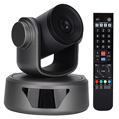 Bewinner Konferenzraumkamera, Full HD 1080p Videokonferenzkamera, USB-Computerkamera mit Festem Fokus, Weitwinkel-Webcam für Win7, Win8.1, Win10, (EU-Stecker) von Bewinner