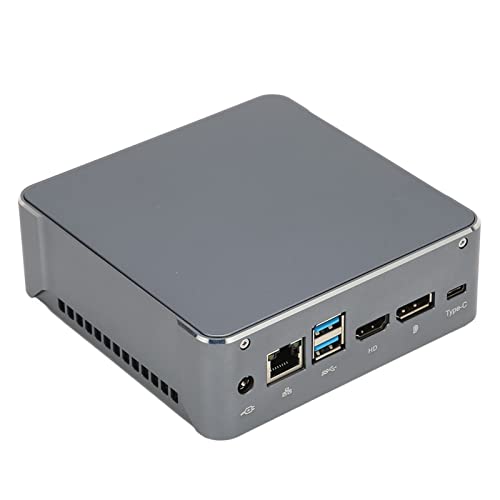 Bewinner -PC, 12 GB 512 GB -Gaming-Computer, I7 1165G7-CPU, für Iris Xe-Grafikkarte, Dualband-WLAN-SODIMM, Gigabit-Ethernet, Display, Gute Wärmeableitung (EU-Stecker) von Bewinner