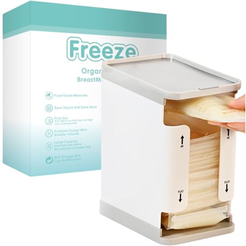Bewinner Muttermilch Aufbewahrungsbox mit großem Brustmilch Gefrierschrank – Herausnehmbarer BPA-freier Lebensmittelechter Brustmilchbeutel Behälter, Stapelbar & Platzsparend Bewinner Muttermilch Aufbewahrungsbox mit großem Brustmilch Gefrierschrank – Herausnehmbarer BPA-freier Lebensmittelechter Brustmilchbeutel Behälter, Stapelbar & Platzsparend von Bewinner