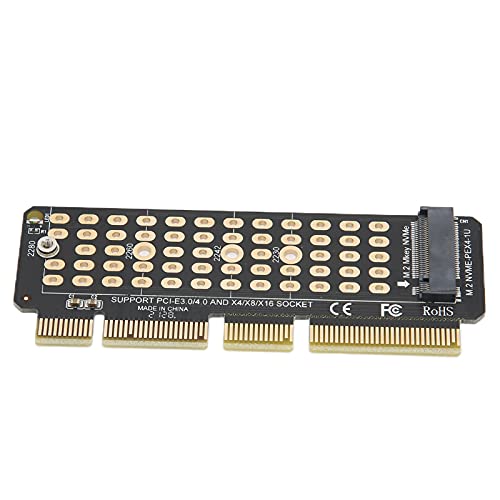 Bewinner NVME Riser Card M.2 zu PCIE4.0 Stabile Leistung PC‑EX4/X8/X16 Kartensteckplatz Schnittstellenerweiterungskarte Kompatibel mit 2230/2242 / 2260/2280 Für OS X, Für, Für von Bewinner
