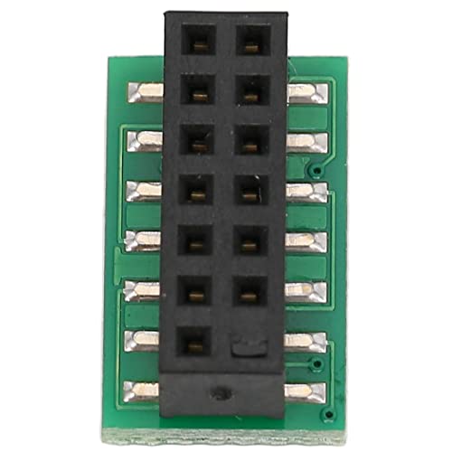 Bewinner PC TPM 2.0 Modul, 14 Pin Verschlüsselungs Sicherheitsmodul Hohe Sicherheit, Praktischer, Effizienter TPM 2.0 Sicherheitsmodul, Diskreter Verschlüsselungsprozessor für von Bewinner