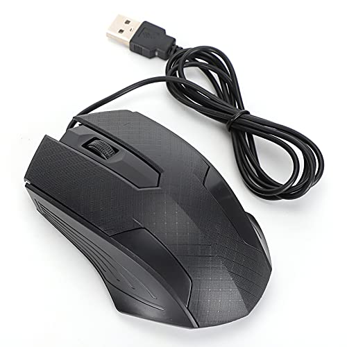 Bewinner PC Wired Mouse, Laptop Desktop Wired Mouse Spiel Office Mute USB Wired Mouse (F57) von Bewinner