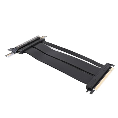 Bewinner PCIE 3.0 16x Hochgeschwindigkeits-Flexibles Extender-Riser-Kabel, Kartenverlängerungsport-Adapter 200 Mm, PCIE-Grafikkarten-Verlängerungskabel, Doppelt Umgekehrtes Adapterkabel, von Bewinner