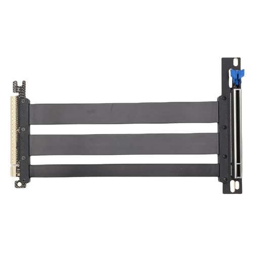Bewinner PCIE 5.0 Riser Cable 16x 128 GB/s, Vertikale GPU -Erweiterung für RTX 4090/5090, AI -Gaming -ITX -Builds, Gen 5 Low -Loss -Signal, Verstärkte Kühlung (40cm) von Bewinner