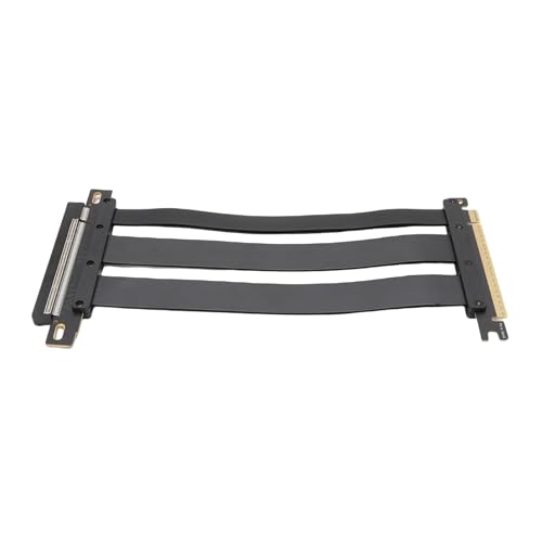 Bewinner PCIE 5.0 Riser -Kabel, RTX 4090 RX 7900XTX GPU -Erweiterungskabel, 128 Gbit/S 20 cm Faltbar Flach mit EMI -Schild, Vertikaler Mount, Unterstützung für Gaming -PC (20 cm) von Bewinner