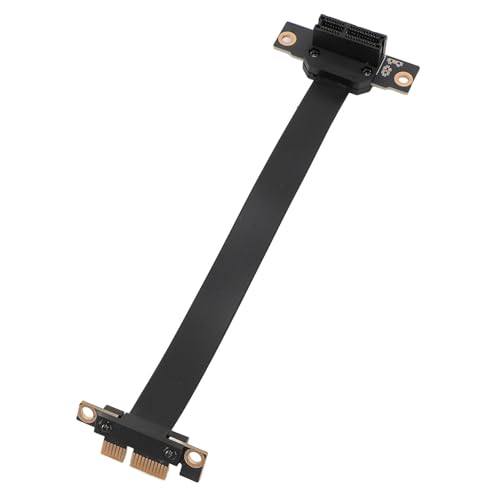 Bewinner PCIe 3.0 X1 Riser-Kabel, Rechtwinkliges 90-Grad-Verlängerungskabel für Hochgeschwindigkeits-Datenübertragung, Kompatibel mit Sound-, Netzwerk-, Wireless-, Daten- und (15cm) von Bewinner