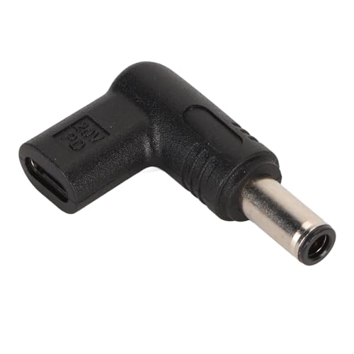 Bewinner PD USB-C-auf-DC-Adapter 6,0 X 3,7 Mm, 100 W PD USB-C-Buchse auf 18,5 V 20 V DC-Stecker, 90-Grad-USB-C-auf-DC-Adapter für Laptops und Andere Geräte Bewinner PD USB-C-auf-DC-Adapter 6,0 X 3,7 Mm, 100 W PD USB-C-Buchse auf 18,5 V 20 V DC-Stecker, 90-Grad-USB-C-auf-DC-Adapter für Laptops und Andere Geräte von Bewinner