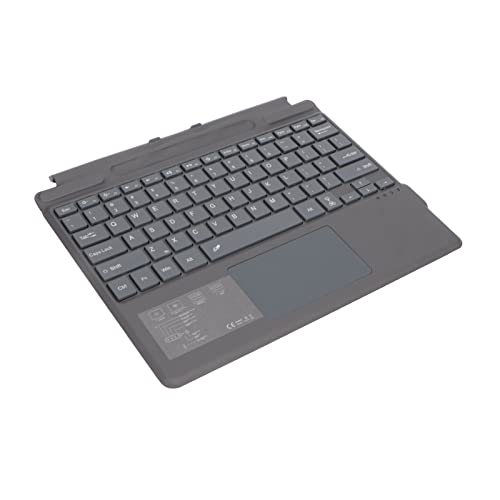 Bewinner Pro 8 Pro X Type Cover, Ultradünne Tragbare Bluetooth-Tastatur für Pro 8 Pro X, Eingebauter Wiederaufladbarer Akku, LED-Hintergrundbeleuchtung von Bewinner