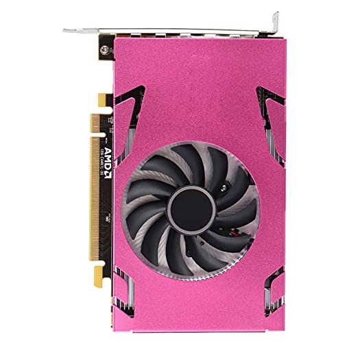 Bewinner R7 350 4GB DP GA Grafikkarten, Einzelsteckplatz Grafikkarte PCI Express 3.0 Computergrafikkarten, 4K Gaming Grafikkarte mit Lüfter von Bewinner