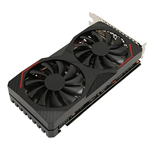 Bewinner RX 6600 XT Grafikkarte 8GB, GDDR6 128bit Gaming Grafikkarte mit DVI D, Dual Cooling Fan, PCI Express 3.0 Computer Grafikkarte für Desktop, Spiel, Büro von Bewinner