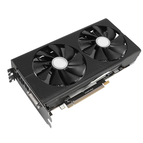 Bewinner RX470 8 GB Grafikkarte, GDDR5 256 Bit Computer-Grafikkarte, Computer-Grafikkarten GPU mit DVI D, Dual-Lüfter, 4K-Ausgang, PCI Express 3.0 X 16 Bewinner RX470 8 GB Grafikkarte, GDDR5 256 Bit Computer-Grafikkarte, Computer-Grafikkarten GPU mit DVI D, Dual-Lüfter, 4K-Ausgang, PCI Express 3.0 X 16 von Bewinner