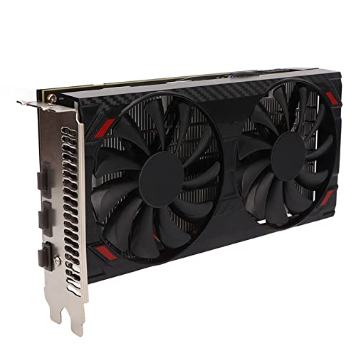 Bewinner RX5500XT Gaming-Grafikkarte, 4K 1080P 8 GB GDDR6 128-Bit-Grafikkarte mit PCI E 3.0, DVI, Dual Cooling Fan, Computergrafikkarte Unterstützt DirectX 12 OpenGL 4.6 von Bewinner