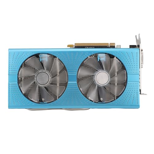 Bewinner RX590 8 GB GDDR5-Gaming-Grafikkarte mit Zwei Lüftern, 2304 Einheiten CUDA Core, VR-fähig, für Desktop-PC von Bewinner