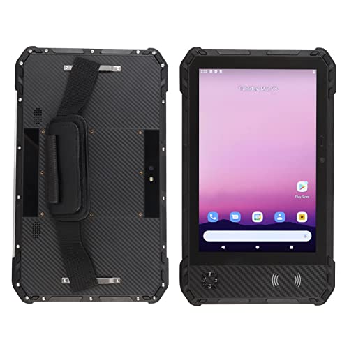 Bewinner Robustes Tablet, 8-Zoll-Tablet, 10000 MAh Outdoor-Tablet-PC, 4 GB + 64 GB, IP68 Wasserdichtes 4G-Netzwerk-Dualband-WLAN-Tablet mit NFC, Robustes Tablet für Android 11 (EU-Stecker) von Bewinner