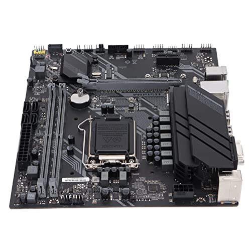Bewinner SY B560M ATX Desktop-Motherboard, DDR4-Speicher Computer-Mainboard mit PCI-E 4.0 X16, Dual-Channel-Gaming-Motherboard, Wärmeableitung Dual Stabilized Capacitor Alloy Cover von Bewinner