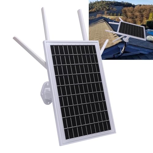 Bewinner Solar Angetriebener Outdoor 4G LTE -Modemrouter mit SIM -Kartensteckplatz, WLAN -Router Im Freien mit 15W (Europäische Version (B1/3/7/8/20/8a/40 B1/8)) von Bewinner