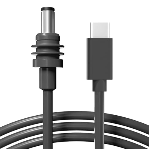 Bewinner MINIs-USB-C-auf-DC-Stromkabel, MINIs-USB-C-Kabel für 65 W+ PD Power Bank, 100 W USB-Typ-C-Eingang auf Wasserdichte Hohlbuchse, Ladekabel für Tragbare (1M/3.28FT) von Bewinner