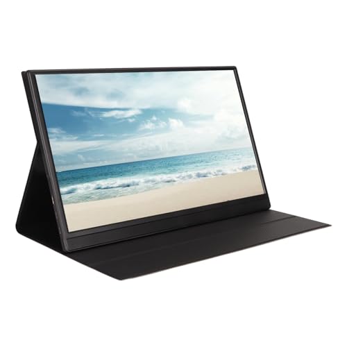 Bewinner Tragbarer, 15,6-Zoll-1080P-HDR-IPS-Laptop- mit HDMI/USB-C-Anschlüssen, Integrierten Dual-Lautsprechern, Mehreren OSD-Sprachen für PC-Mobiltelefone Zum Umschalten, Bewinner Tragbarer, 15,6-Zoll-1080P-HDR-IPS-Laptop- mit HDMI/USB-C-Anschlüssen, Integrierten Dual-Lautsprechern, Mehreren OSD-Sprachen für PC-Mobiltelefone Zum Umschalten, von Bewinner