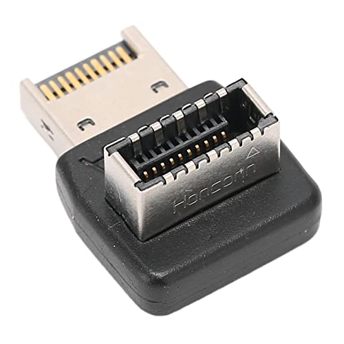 Bewinner USB3.1-Typ-E-Adapter, 90-Grad-Lenkwinkel, Hohe Leistung, Stabil, Unterstützt USB3.1 10G, 3.2 20G (PH74A) von Bewinner