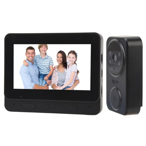 Bewinner Visuelles Gegensprechanlage Türklingelsystem, Infrarot Nachtsicht Typ C 2,4 GHz WiFi 2 Wege Sprache 1080P High Fidelity Weitwinkelobjektiv Drahtlose Video Türklingel Bewinner Visuelles Gegensprechanlage Türklingelsystem, Infrarot Nachtsicht Typ C 2,4 GHz WiFi 2 Wege Sprache 1080P High Fidelity Weitwinkelobjektiv Drahtlose Video Türklingel von Bewinner