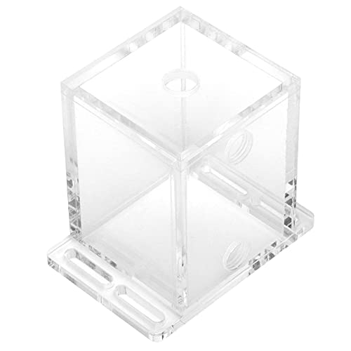 Bewinner Wasserkühlungsbehälter, PC-Computer-Flüssigkeitswasserkühlerbehälter, 200 Ml Acryl-Zylinder-Wasserbehälter mit 3 G1/4Löchern für Computer-Wasserkühlsystem von Bewinner