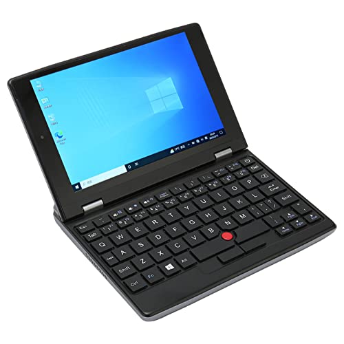 Win 10 Mini-Laptop, 7,0-Zoll-Touchscreen, J4105-CPU-Mini-Industrie-Laptop, 12-GB-RAM-Micro-PC, Dualband-WLAN, Tragbarer USB3.0-Laptop-Computer, 3000-mA-Akku (12G+1T EU-Stecker) von Bewinner