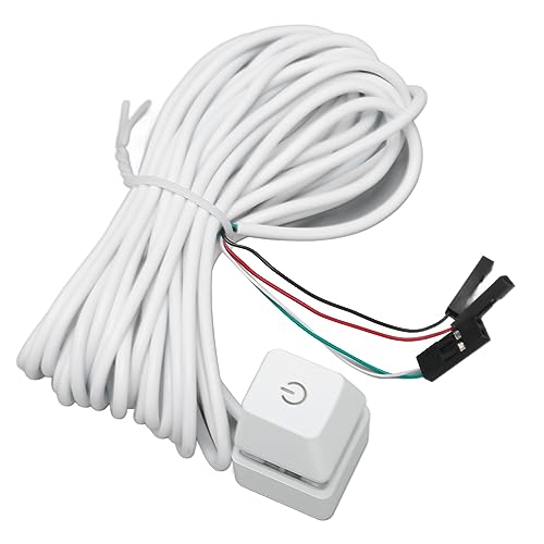 Desktop-Computer-Netzschalter, Externer Fernstart-PC-Motherboard-Power-On-Off-Schalter-Tasten-Verlängerungskabel, PC-Power-Taste EIN-Aus-Reset-HDD-Taste für Desktop-PC (Buntes Desktop-Computer-Netzschalter, Externer Fernstart-PC-Motherboard-Power-On-Off-Schalter-Tasten-Verlängerungskabel, PC-Power-Taste EIN-Aus-Reset-HDD-Taste für Desktop-PC (Buntes von Bewinner