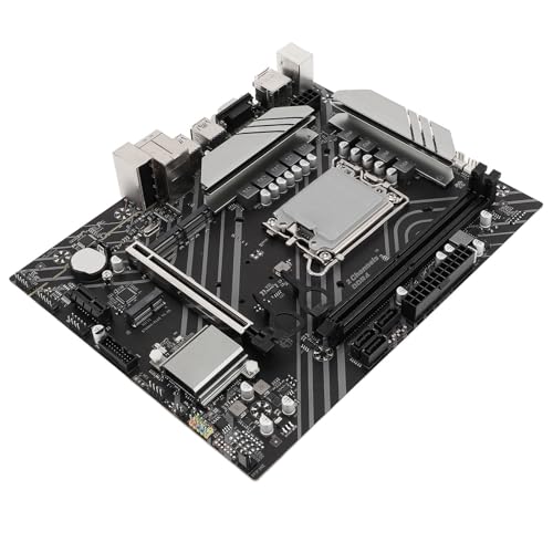 Dual M.2 Slot Motherboard, Gaming Motherboard, ATX DDR4 Motherboard Dual M.2 Slot PCIE 4.0 1000Mbps USB3.2 Gen1 für LGA 1700, mit Realtek ALC897 HiFi Sound Dual M.2 Slot Motherboard, Gaming Motherboard, ATX DDR4 Motherboard Dual M.2 Slot PCIE 4.0 1000Mbps USB3.2 Gen1 für LGA 1700, mit Realtek ALC897 HiFi Sound von Bewinner