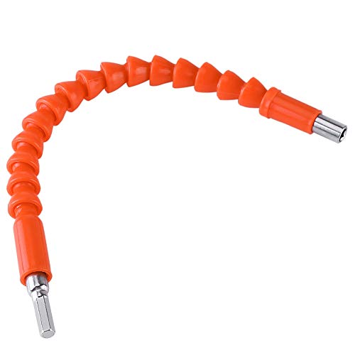 Flexible Wellenverlängerungs-Bits, 1/4 "Sechskantschaftverlängerungs-Schraubendreher-Bithalter Connect Link-Elektrowerkzeuge(Orange) von Bewinner