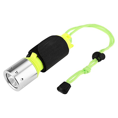 Bewinner Handheld-Taschenlampe, Fluoreszenz tragbare Taschenlampe Outdoor-Aktivitäten Led-Taschenlampe wiederaufladbar (Batterie enthalten), 3 zum Tauchen Schwimmen Wandern Camping von Bewinner
