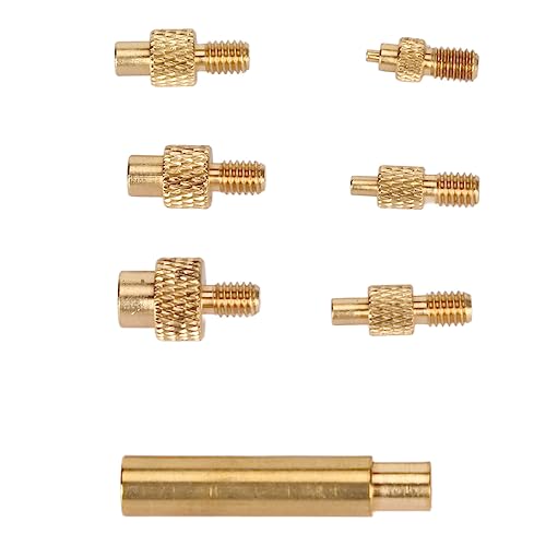 Heat Set Insert Tips for Sizes M2 M2.5 M3 M4 M5 M6 1/4" M8, Lötkolbenspitzen für 3D Drucker Benutzer, Universal 936 Lötkolben Kopf Heat Set Insert Tip Heat Set Insert Tips for Sizes M2 M2.5 M3 M4 M5 M6 1/4" M8, Lötkolbenspitzen für 3D Drucker Benutzer, Universal 936 Lötkolben Kopf Heat Set Insert Tip von Bewinner
