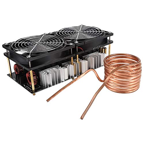 Bewinner Induktionsheizung Borad für Heimwerker, 12V-48V 2500W Heizplatte Hochfrequenz-Induktionsheizmodul Flyback-Treiber, Niederspannungs-Induktionsheizmodul von Bewinner