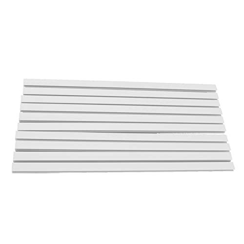 Bewinner DIY Kaffeekapseln Halter – Kaffeepadhalter Wandmontage Theke, Platzsparend mit Klebstoff, universell, mehrere Befestigungsmöglichkeiten (Weiß) von Bewinner