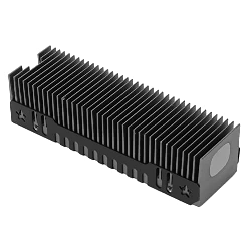 M.2 2280 SSD Kühlkörper, 38 Kühlrippen Leistungsstarker SSD Kühlkörper mit Wärmeleitpad, Mg Aluminiumlegierung M.2 SSD Kühler für PS5, PC PCIE NVME M2 SSD M.2 2280 SSD Kühlkörper, 38 Kühlrippen Leistungsstarker SSD Kühlkörper mit Wärmeleitpad, Mg Aluminiumlegierung M.2 SSD Kühler für PS5, PC PCIE NVME M2 SSD von Bewinner
