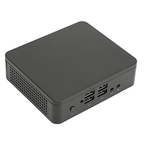 PC Win10, 4 GB RAM 64 GB SSD, X5 Z8350-Prozessor, 4K-HDMI-VGA-Ausgang, Gigabit-Netzwerkkarte, Lüfterloser USB3.0-Computer für Business von Bewinner