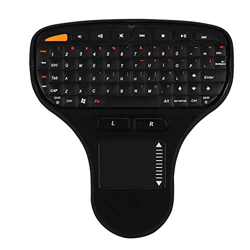 Multimedia-Tastatursteuerung, 2 in 1 2,4-G-Funkmaus-Tastatur -Touch-Steuerung Intelligente Luftmaus, benutzerfreundliches Design, ideal für Desktop, PC, Laptop, Tablet von Bewinner