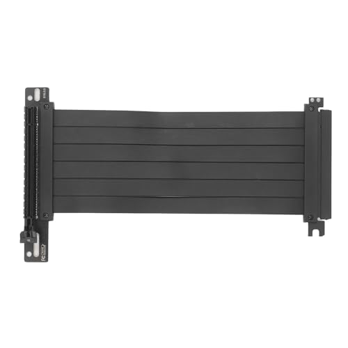 PCIe 3.0 X16 GPU-Riser-Kabel, Hochgeschwindigkeits-90-Grad-Grafikkarten-Verlängerungskabel, Beständig Gegen EIN- und Ausstecken, PCIE-Steckplatz, Flexibel und Biegbar, Einfach zu PCIe 3.0 X16 GPU-Riser-Kabel, Hochgeschwindigkeits-90-Grad-Grafikkarten-Verlängerungskabel, Beständig Gegen EIN- und Ausstecken, PCIE-Steckplatz, Flexibel und Biegbar, Einfach zu von Bewinner