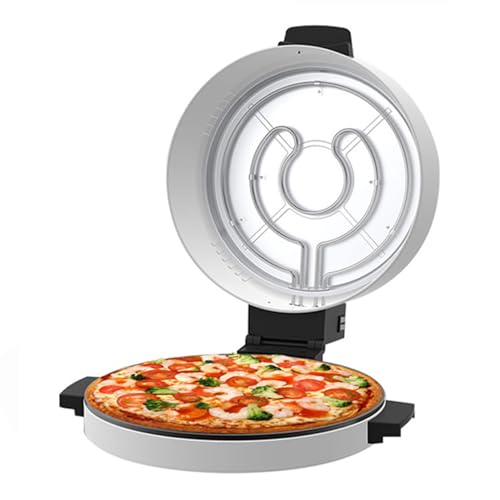 Pizza-Maker, 2000 W, Elektrischer Pizzaofen, für den Außenbereich, Drinnen, Tragbar, 12 Zoll, Arbeitsplatte, Pizza-Maker, Steak-Maschine, Toaster für Küche und Gewerbliche von Bewinner