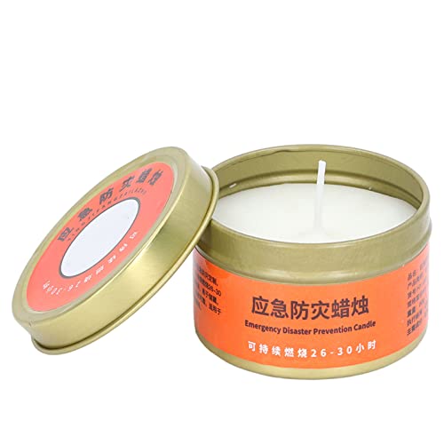 Wachskerzen Stumpenkerzen, Survival Candle 26 to 30 Hours Burning Odorless Smokeless Widely Used Portable Emergency Candle for Home Outdoor Wachskerzen Stumpenkerzen, Survival Candle 26 to 30 Hours Burning Odorless Smokeless Widely Used Portable Emergency Candle for Home Outdoor von Bewinner