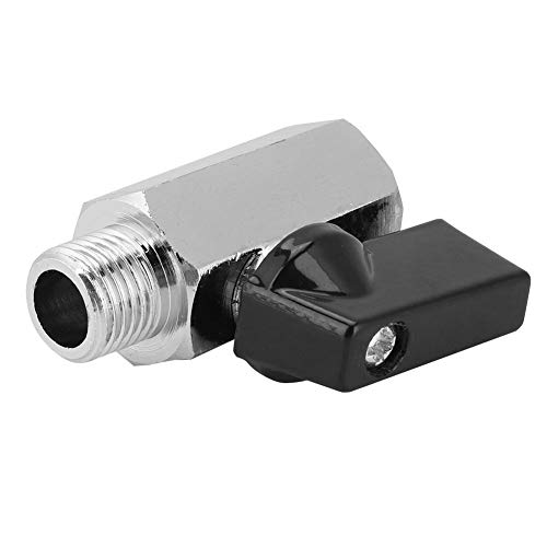 Bewinner Wasserkühlventil, G1/4 Gewindekühlventile Wasser Kugelhahn,Wasserverschraubung für Computer Wasserkühlungssysteme mit präzisem Schraubengewinde/Griffdesign von Bewinner