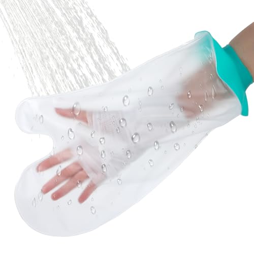 Bewudy 1 Stück Duschschutz Hand, Gipsschutz Wasserdicht Hand Gipsschutz Für Die Hands Wiederverwendbarer Gipsarm Duschen Schutzhülle Arm Wasserdichter Handgipsschutz Für Handgelenk Finger Bewudy 1 Stück Duschschutz Hand, Gipsschutz Wasserdicht Hand Gipsschutz Für Die Hands Wiederverwendbarer Gipsarm Duschen Schutzhülle Arm Wasserdichter Handgipsschutz Für Handgelenk Finger von Bewudy
