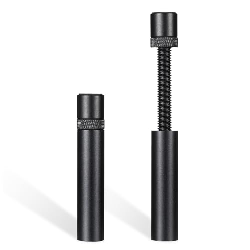 Bewudy 1 Stück Grafikkarten Halterung, GPU Halterung Grafikkarten Halter Höhenverstellbar Grafikkartenhalter Grafikkartenbasis Aus Aluminiumlegierung GPU Holder Mit Magnet (75mm-120mm Schwarz) von Bewudy