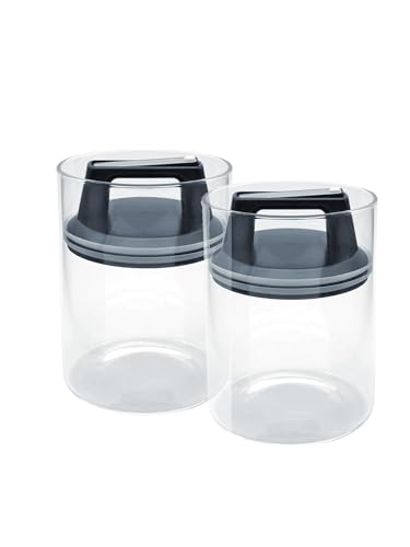 Bewunder ESSENCE Luftdichter Glasbehälter für Kaffeebohnen, Tee und Trockenwaren - Vakuumtechnik von Bewunder