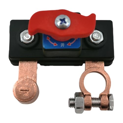 Bexdug Batterie-Trennschalter - 12V 24V Auto-Batterie Schnell-Trennkontrolle | Sicherheitsausrüstung Mit Anti-Leck-Funktion Für Parken, Reisen Und Pendeln Bexdug Batterie-Trennschalter - 12V 24V Auto-Batterie Schnell-Trennkontrolle | Sicherheitsausrüstung Mit Anti-Leck-Funktion Für Parken, Reisen Und Pendeln von Bexdug