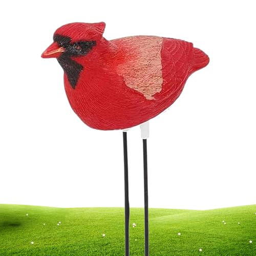 Bexdug Bodenfeuchtemesser Für Gartenarbeit,Vogelform Gartenfeuchtemesser | Kunstharz-Gartendekoration Intelligentes Pflanzenhygrometer Für Garten Rasen Innenbereich Gewächshaus von Bexdug