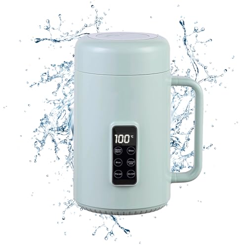 Bexdug Elektrischer tragbarer Topf, Ramen-Nudelkocher - 1000 ml Ramen-Kocher, elektrischer Topf,Antihaftbeschichteter Schnellnudelkocher, 500 W, elektrisch, für die, Pasta, Shabu, Haferflocken, von Bexdug