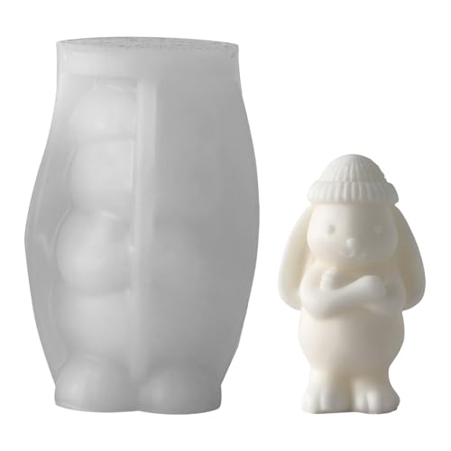 Bexdug Kaninchen Form | 3D Silikon Gipsform | Tisch Deko Beton Formen,Für Kerzenwachs Party Planer Kunstlehrer Feiertagsbegeisterte Kreative Bastler Werkstätten Thementage Bexdug Kaninchen Form | 3D Silikon Gipsform | Tisch Deko Beton Formen,Für Kerzenwachs Party Planer Kunstlehrer Feiertagsbegeisterte Kreative Bastler Werkstätten Thementage von Bexdug