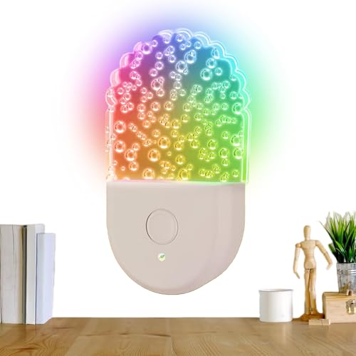 Bexdug LED-Nachtlichter zum Anschließen an die Wand, Nachtlicht zum Anschließen - LED-Nachtlampe für Kinder mit 6 Farbwechseln,Raumbeleuchtungs-Wandstecker für Flur, Badezimmer Bexdug LED-Nachtlichter zum Anschließen an die Wand, Nachtlicht zum Anschließen - LED-Nachtlampe für Kinder mit 6 Farbwechseln,Raumbeleuchtungs-Wandstecker für Flur, Badezimmer von Bexdug