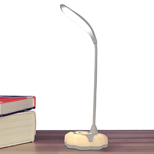 Bexdug LED-Schreibtischlampe | Touch Control Schreibtischlampen mit 3 Helligkeitsstufen,Augenschonende Tischlampen, natürliches Licht schützt die Augen, verstellbare Tischlampe für den Nachttisch von Bexdug